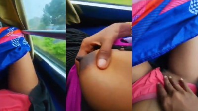 Chennai Girl Expose Sexy Mulai Running Bus