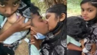 18 Muslim Teen Gf Boob Sucked Jungle